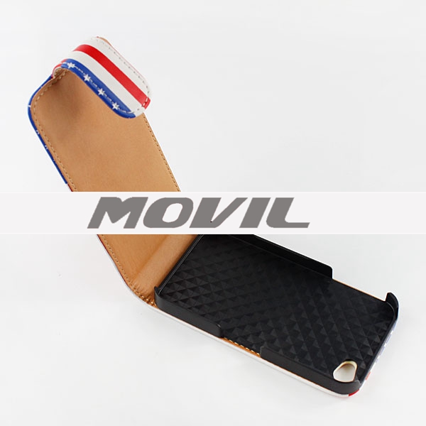 NP-1947 PU  leathe funda para Apple iPhone 4s-7